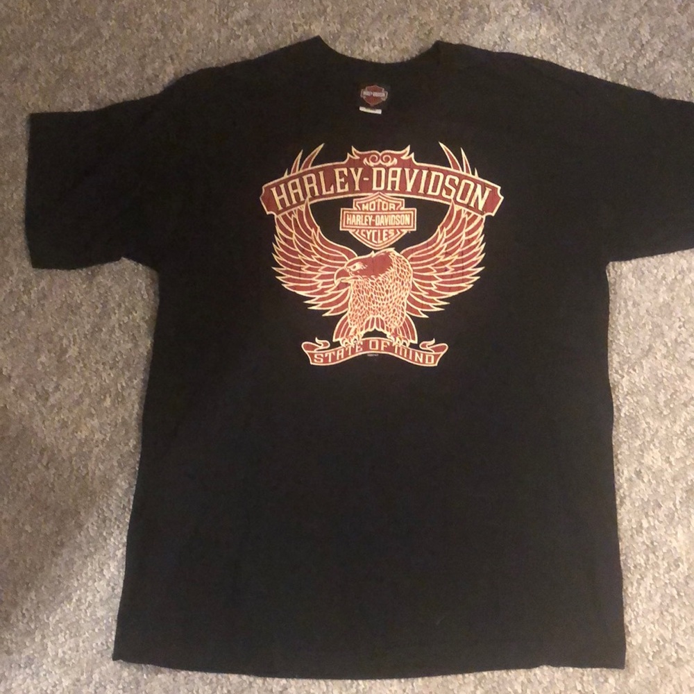 Men’s black Harley Davidson T-shirt